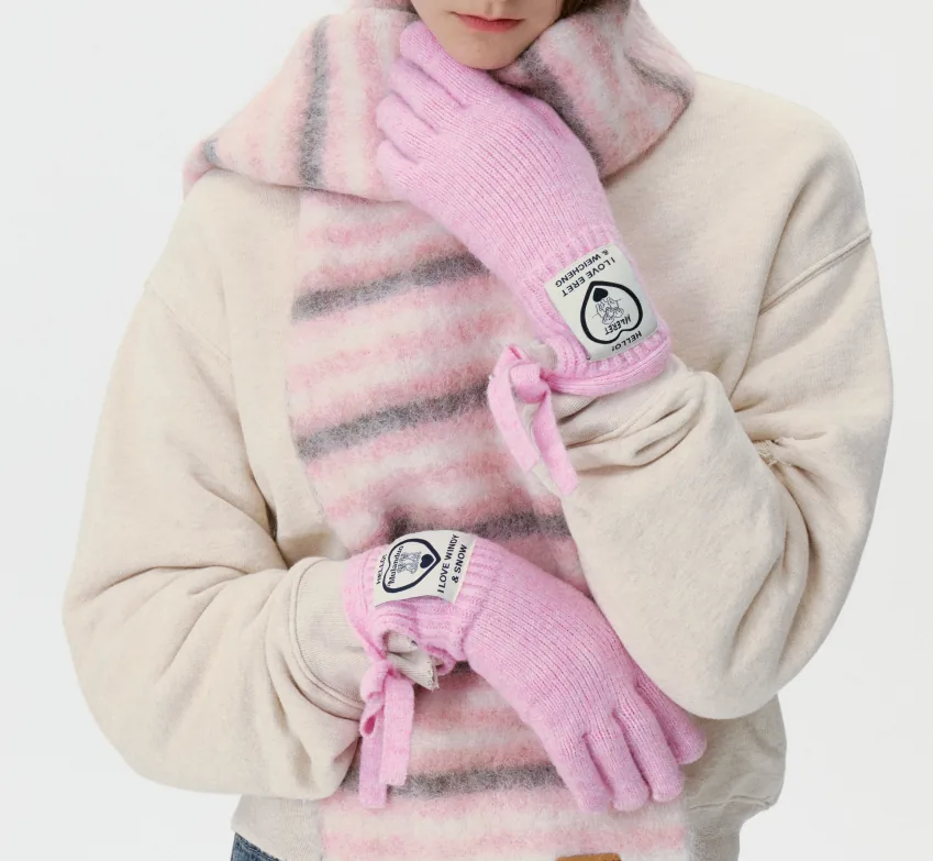 QL1107 Ribbon Gloves